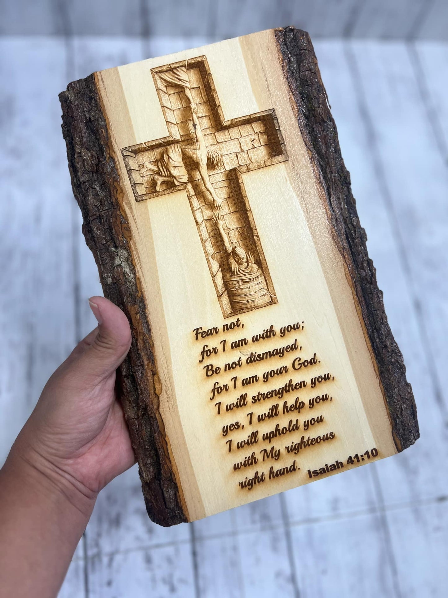 Live Edge: Isaiah 41:10 Or "The Lord's Prayer" (English or Spanish available)