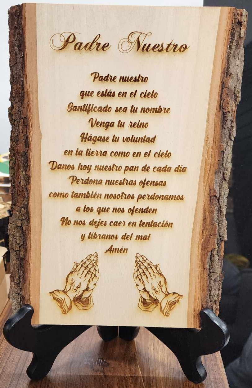 Live Edge: Isaiah 41:10 Or "The Lord's Prayer" (English or Spanish available)