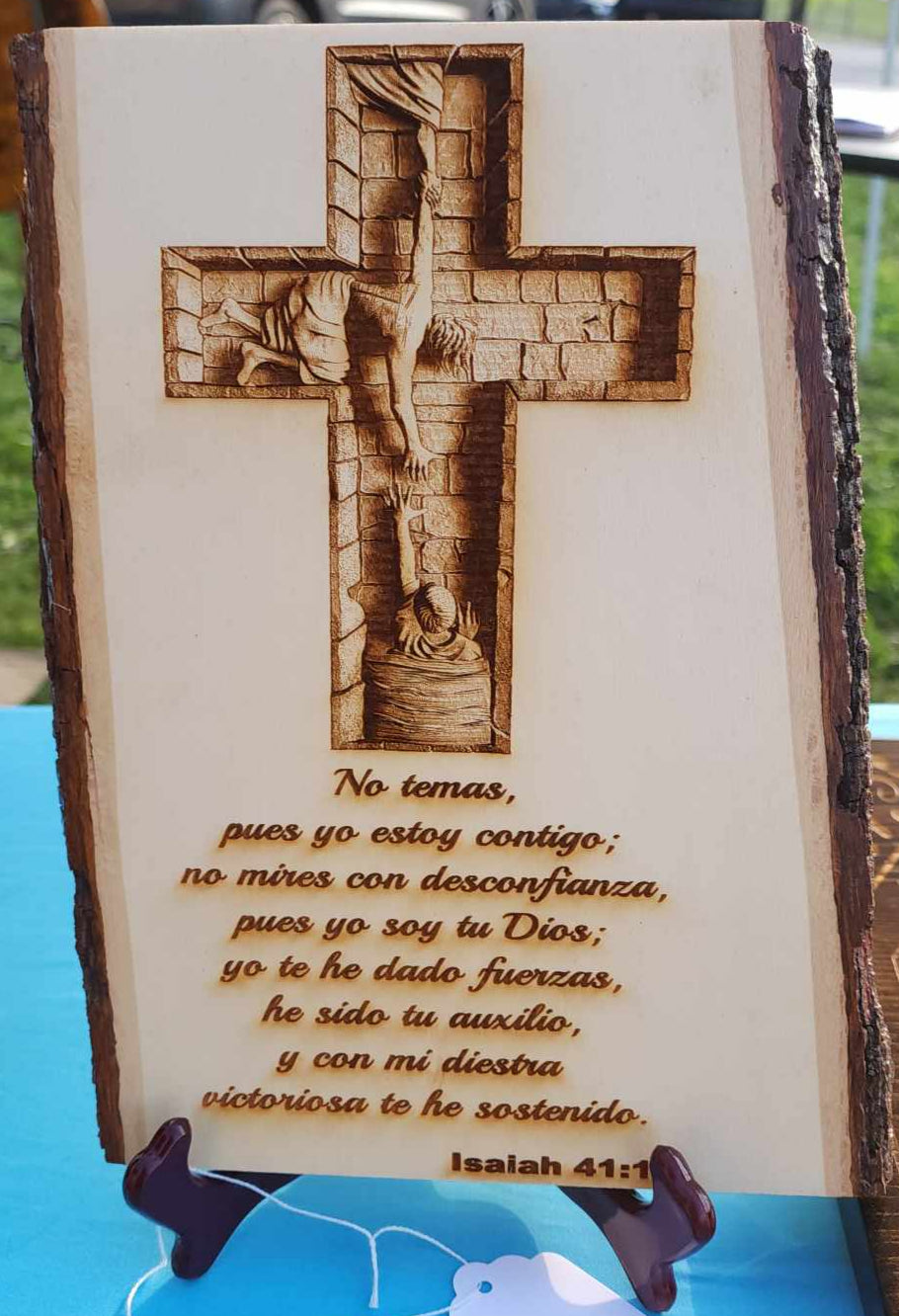 Live Edge: Isaiah 41:10 Or "The Lord's Prayer" (English or Spanish available)
