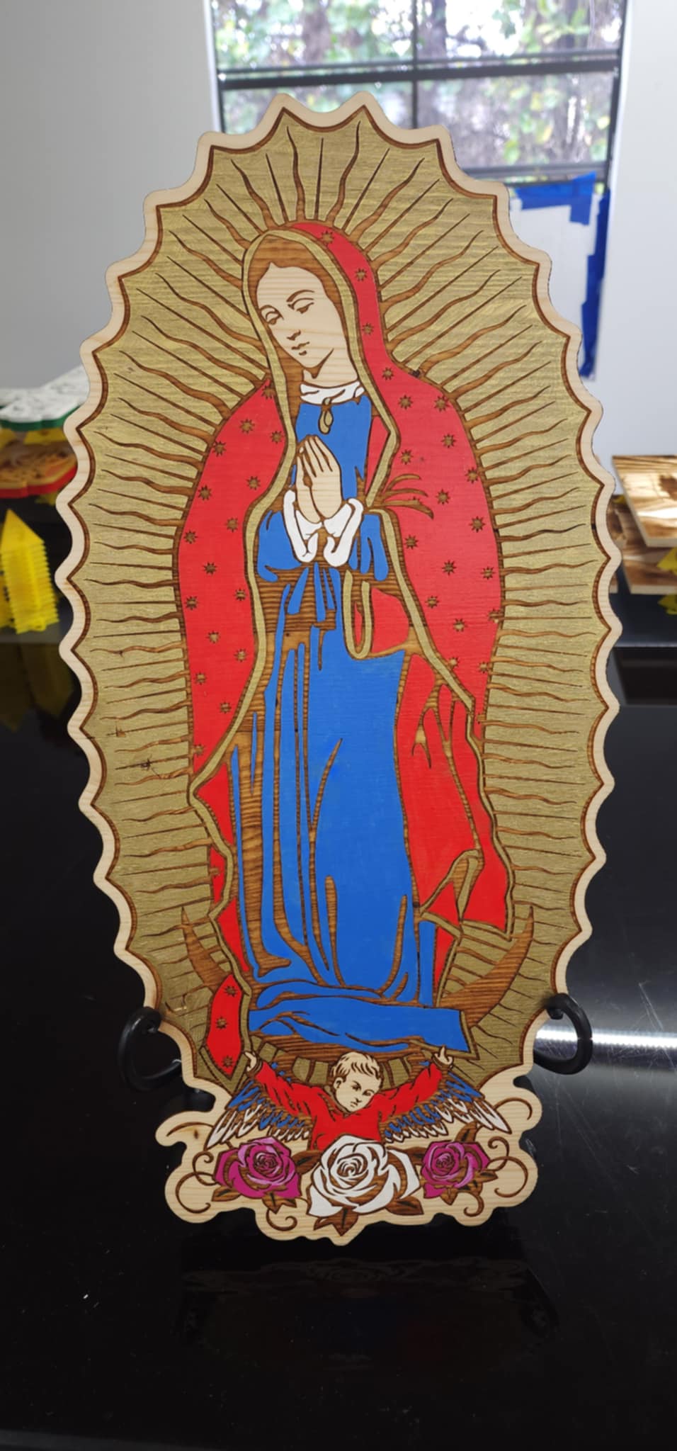 La Virgin De Guadalupe- Laser Engraved!