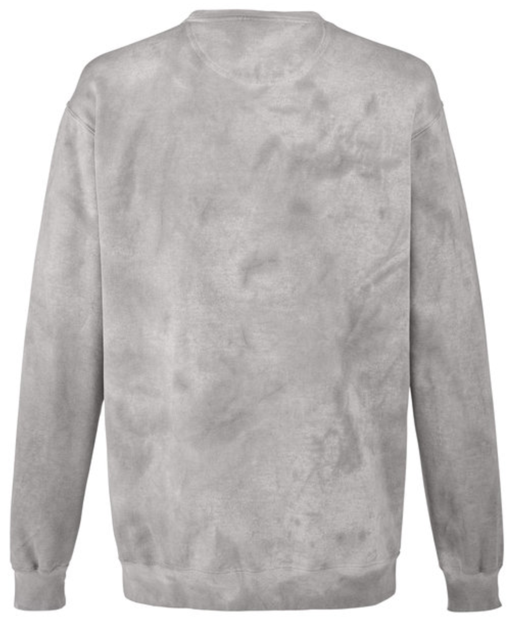 Sweater in Smoke Rear view