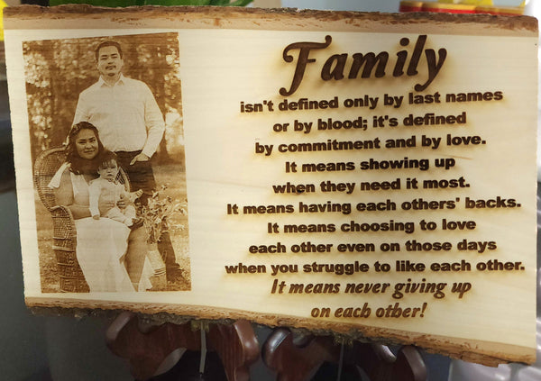 CUSTOM MADE- Ideal for occasions to preserve and display cherished family memories!