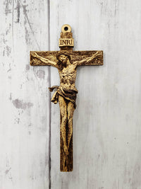 Handmade Religious Wood Magnets – Virgen de Guadalupe, St. Jude, Archangel Michael & Jesus | Oops I Inked