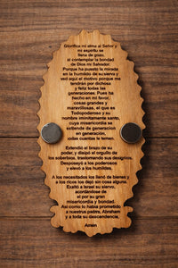 Handmade Religious Wood Magnets – Virgen de Guadalupe, St. Jude, Archangel Michael & Jesus | Oops I Inked