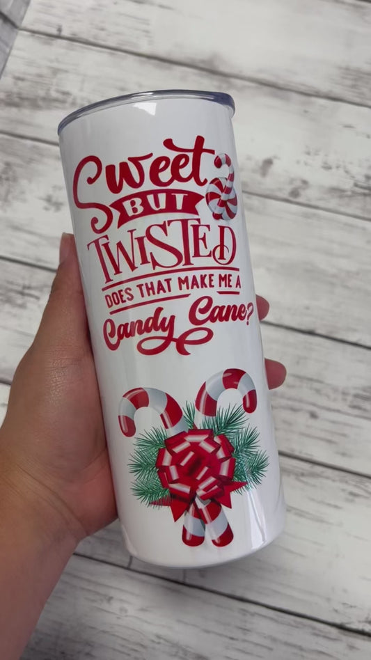 Sweet but twisted tumbler