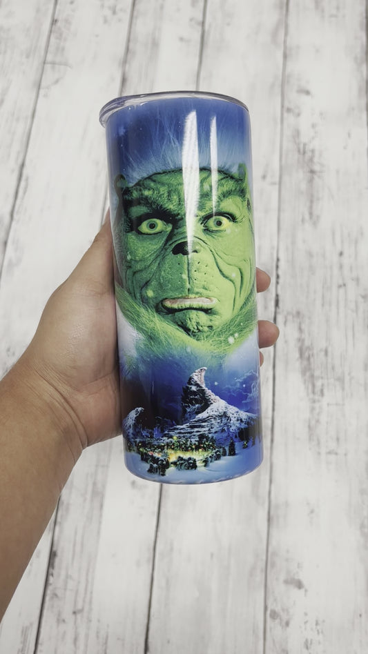 Me. Grinch tumbler