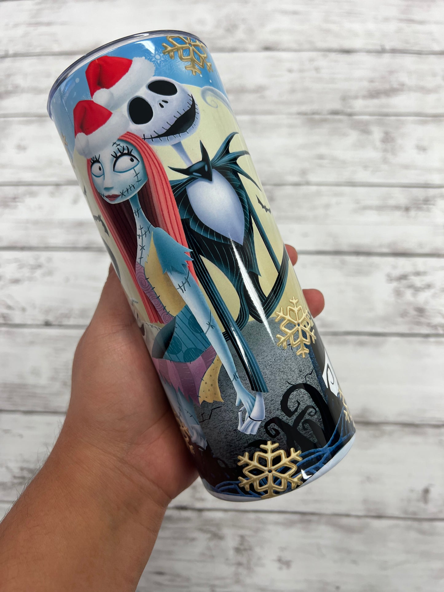 Nightmare before Christmas tumbler