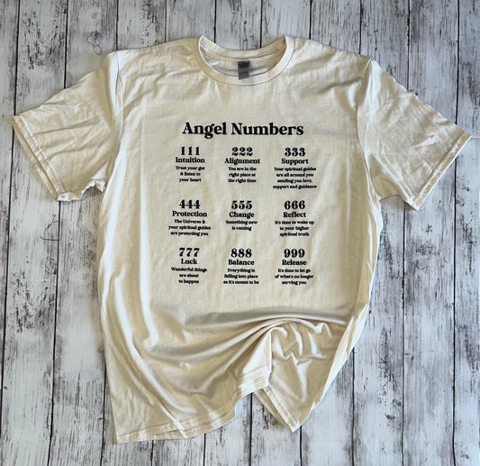 Angel Numbers T-shirt